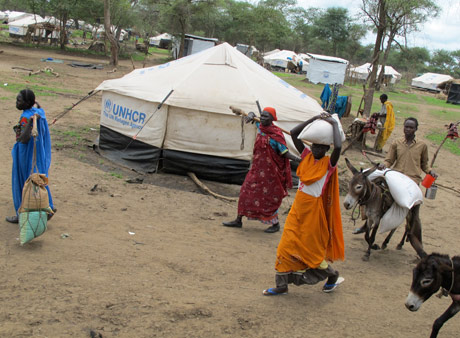 Yusuf Batil refugee camp in South Sudan