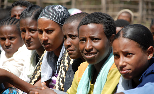 Girls in Ethiopia