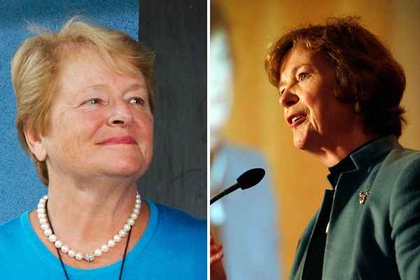 Gro harlem Brundtland and Mary Robinson