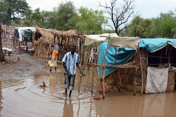 Flooding in Yusuf Batil refugee camp, August 2012. Photo: Terrie Nekesa Ongaro | UNHCR