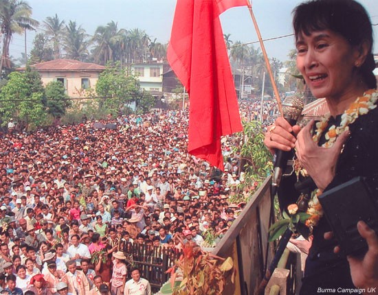 As one of the world's most renowned human rights activists Aung San Suu Kyi