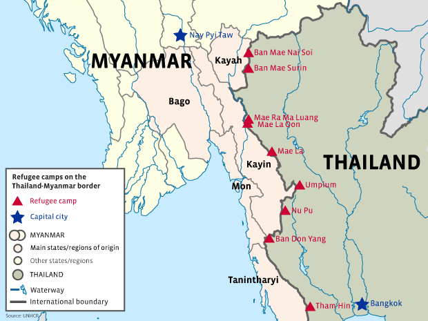 Map Of Thailand And Myanmar In pictures: life on the Thailand Myanmar border | The Elders