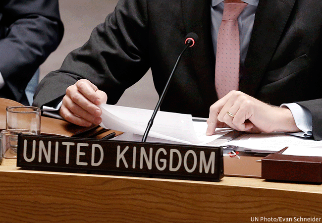 On The UK's Responsibility To Show Leadership At The United Nations