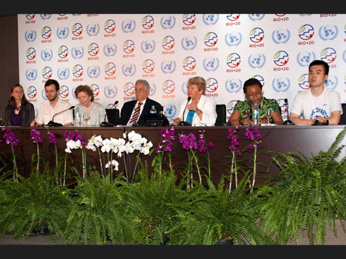 Bringing intergenerational dialogue to Rio+20